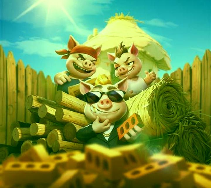 3 Builder Piggies slot game