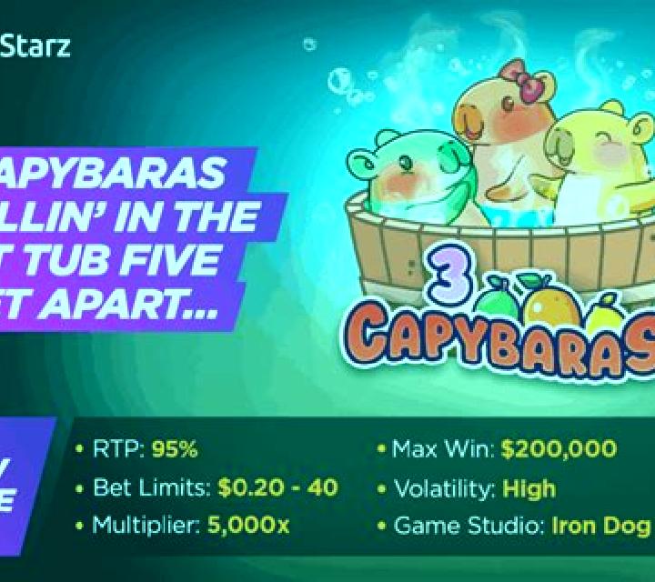 3 Capybaras slot
