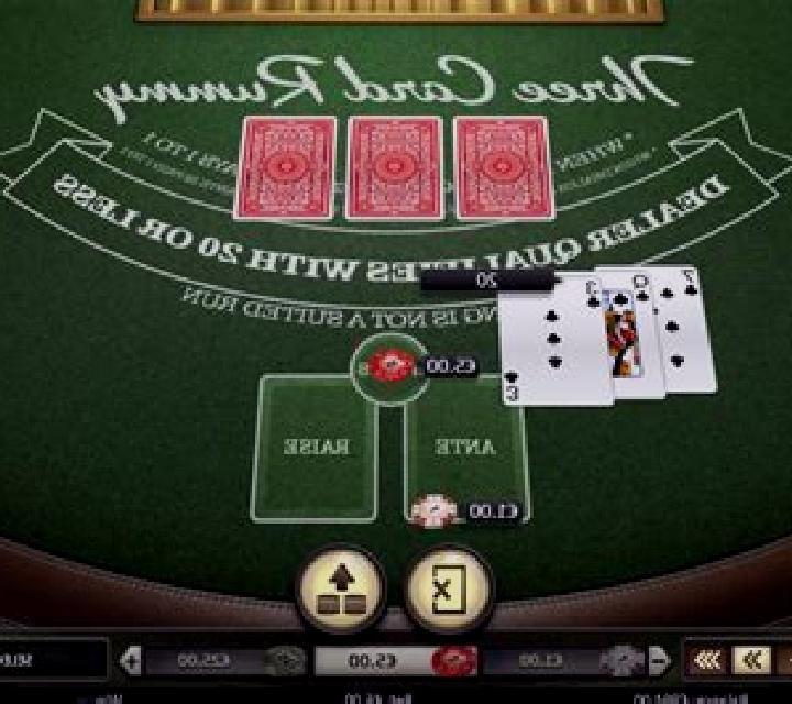 3 Card Rummy (Betsoft) slot machine