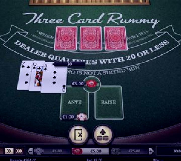 3 Card Rummy (Betsoft) slot