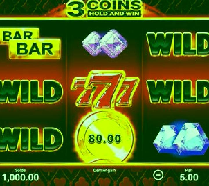 3 Coins Hold and Win slot machine