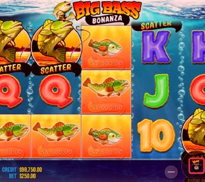 3 Combo Mega Bass slot machine