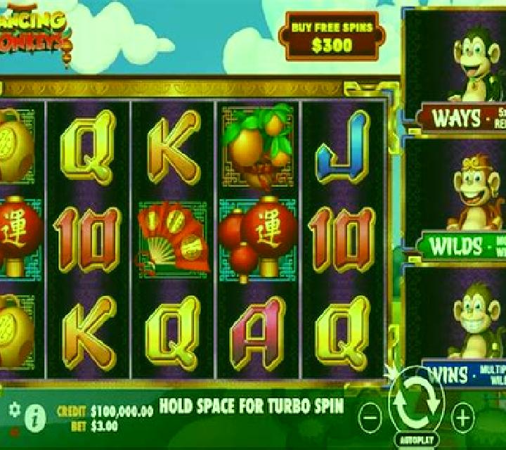 3 Dancing Monkeys slot game