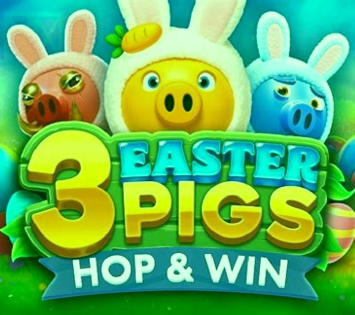 3 Easter Pigs Hop and Win slot machine