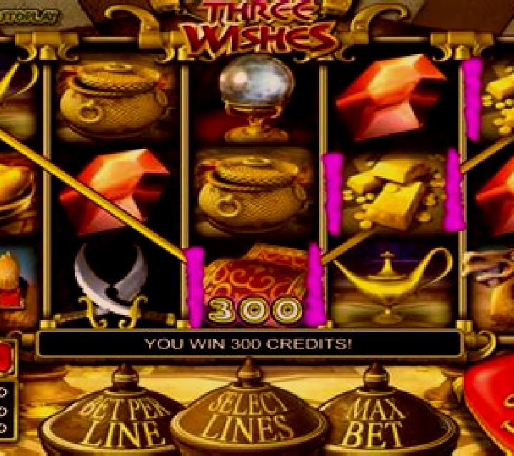 3 Fortune Wishes slot machine