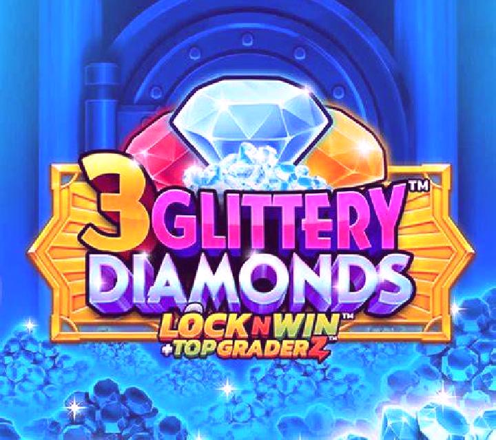3 Glittery Diamonds slot game
