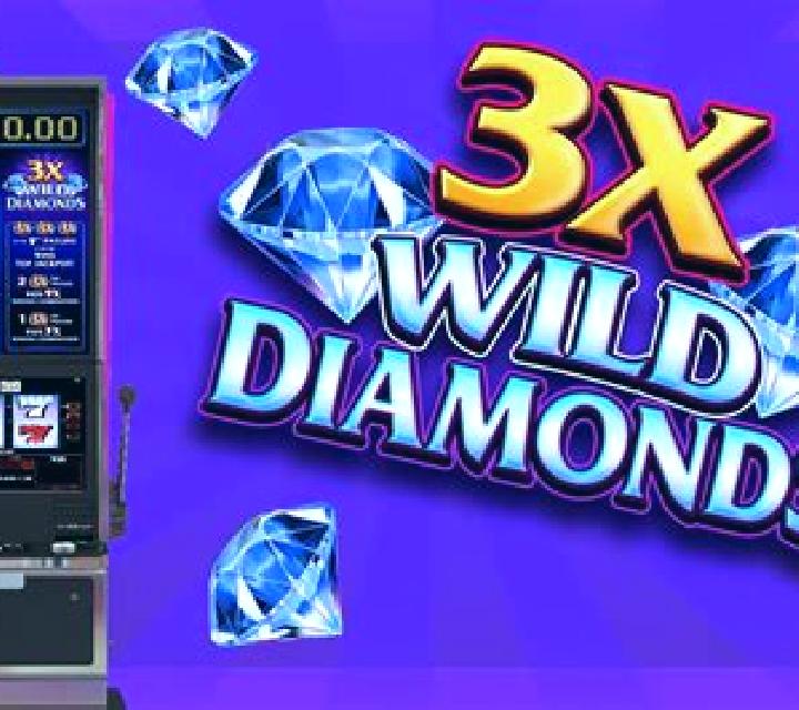 3 Glittery Diamonds slot machine