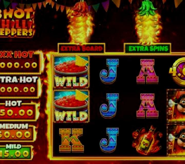 3 Hot Chilli Peppers slot game