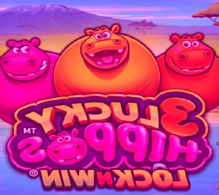 3 Lucky Hippos slot game