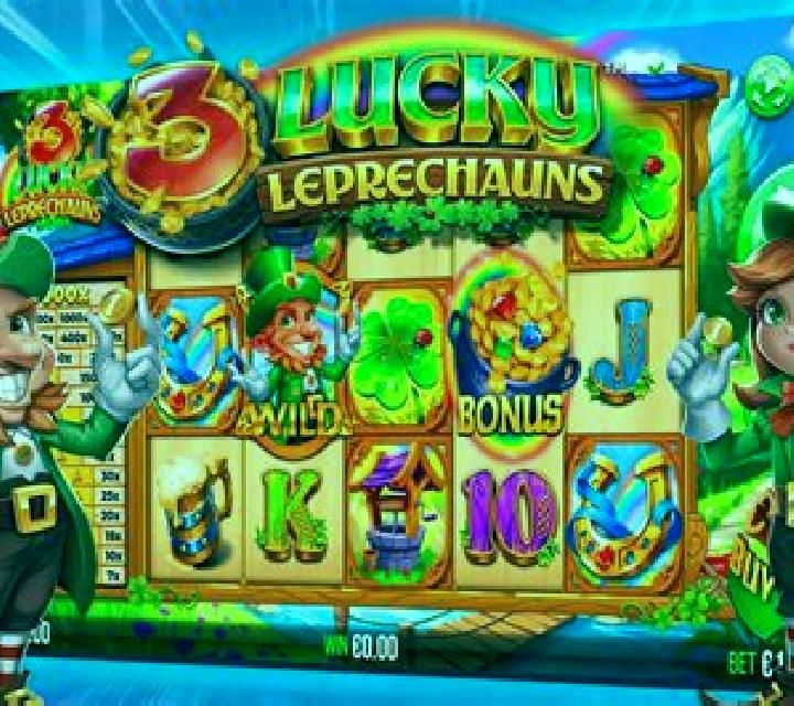 3 Lucky Leprechauns slot machine