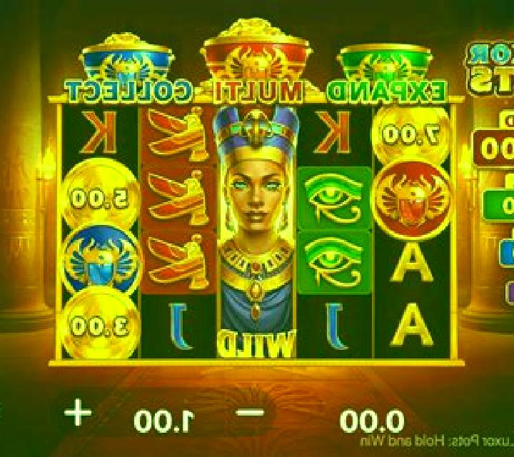 3 Luxor Pots Hold and Win slot game