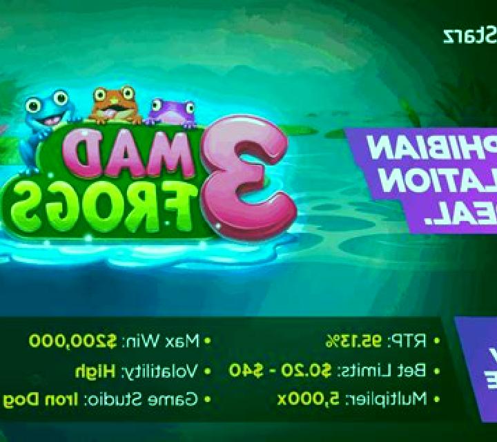3 Mad Frogs slot