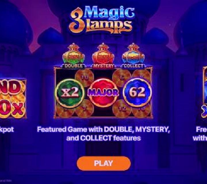 3 Magic Lamps: Hold and Win online slot