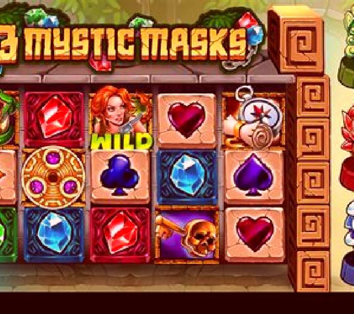 3 Mystic Masks slot game