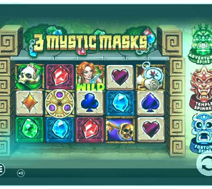 3 Mystic Masks slot machine