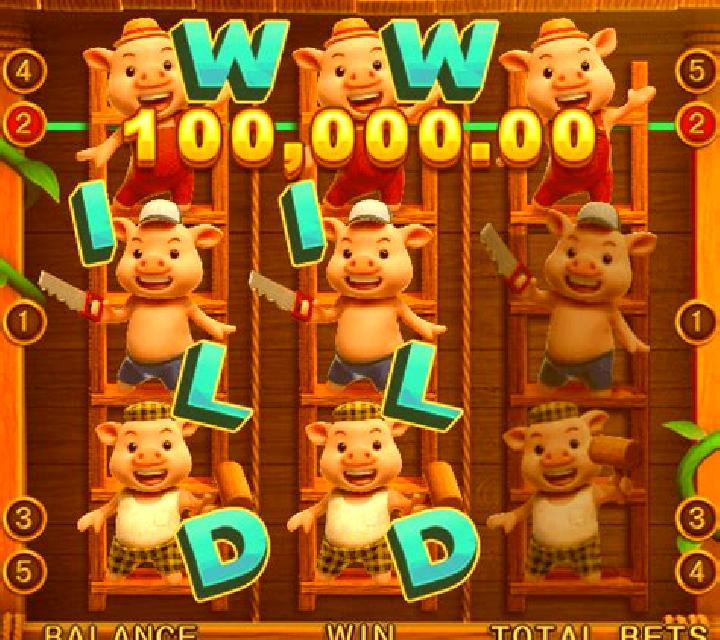 3 Pigs Super Scratch slot game