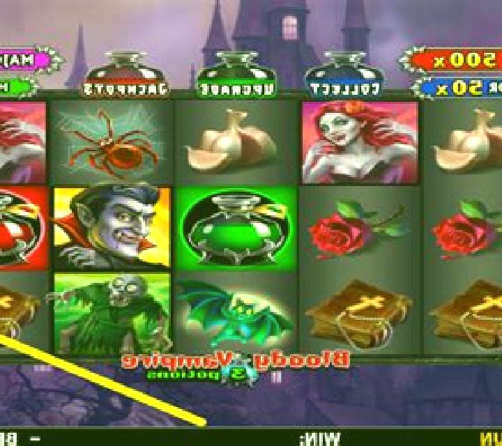 3 Potions Bloody Vampire online slot