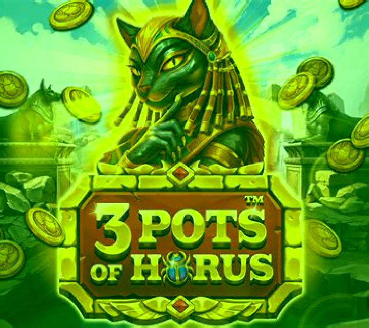 3 Pots of Horus slot machine