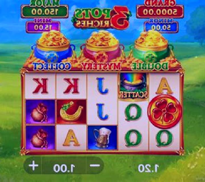 3 Pots Riches: Hold and Win slot game