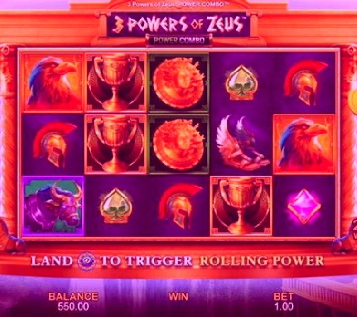 3 Powers of Zeus: Power Combo slot machine