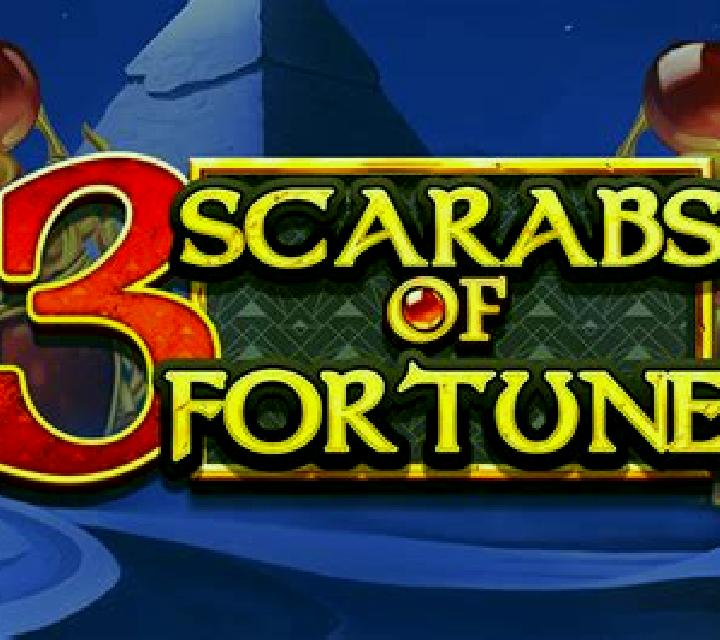 3 Scarabs of Fortune slot game