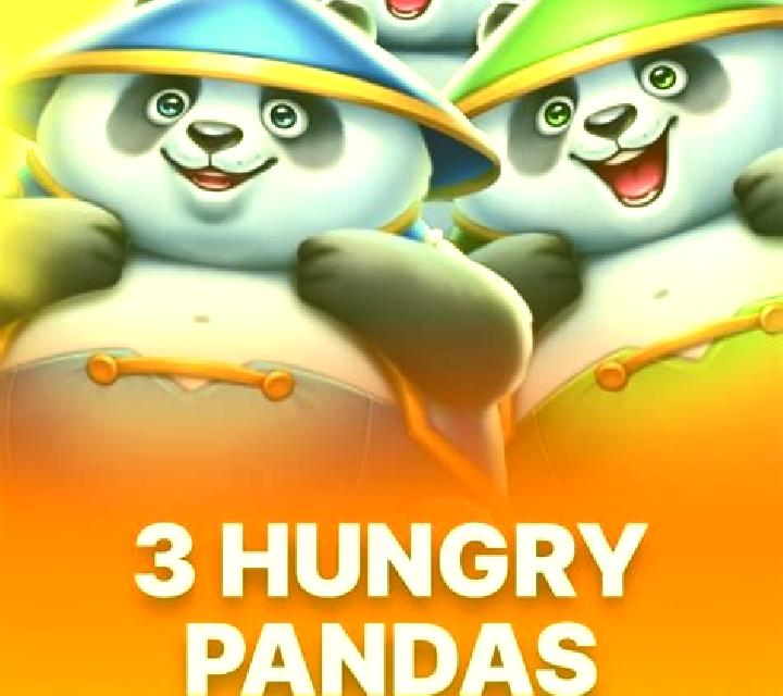 3 Super Hungry Pandas slot game