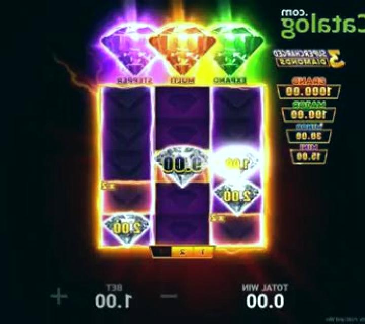 3 Supercharged Diamonds slot