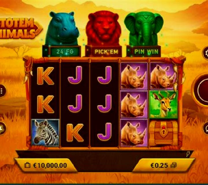 3 Totem Animals slot