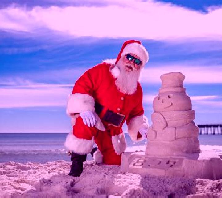 3 Wonders Santa on the Beach slot game