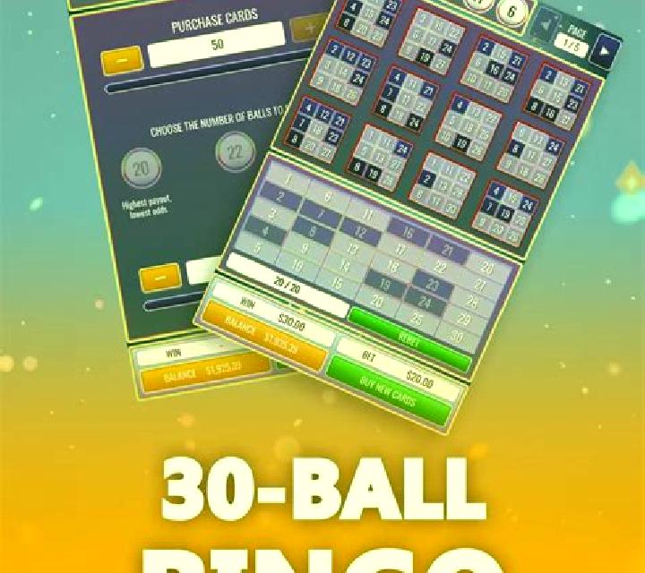 30 Ball BINGO slot game