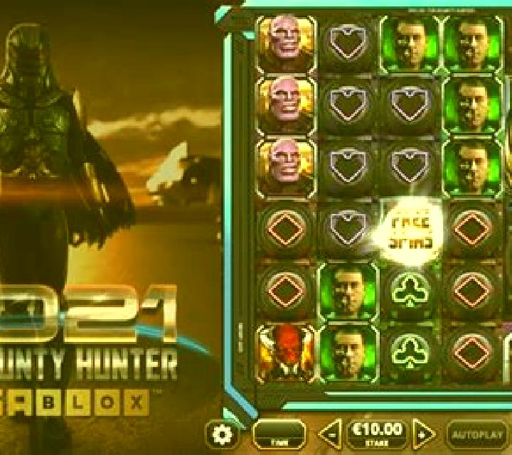 3021 The Bounty Hunter Gigablox slot machine