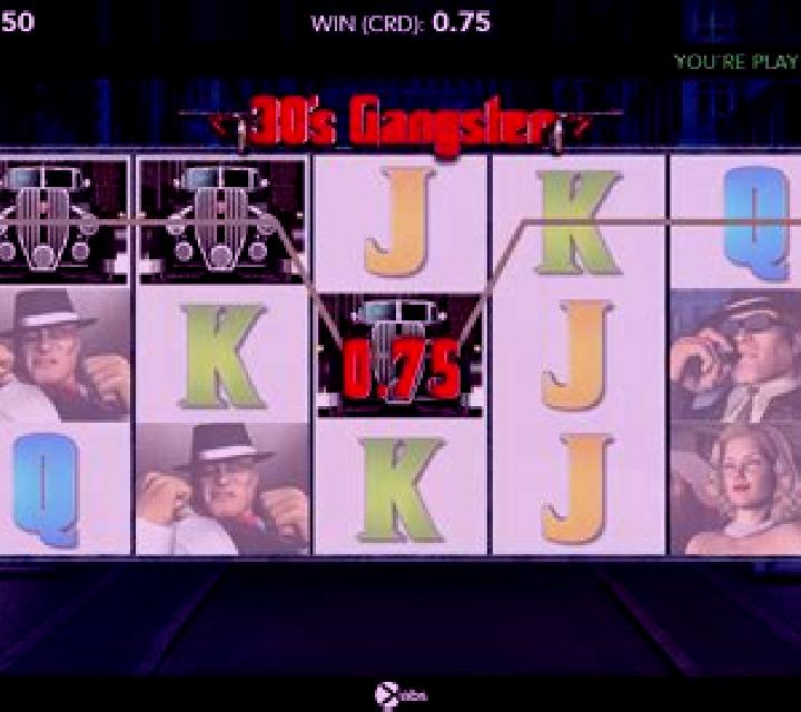 30s Gangster slot