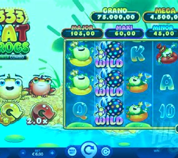 333 Fat Frogs Vice slot