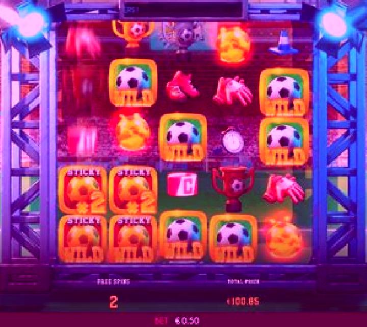 3D Soccer slot game