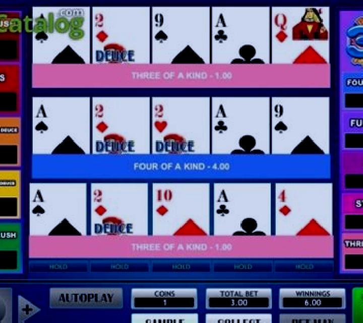 3x Deuce Poker slot