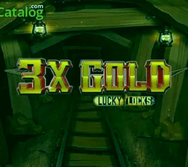 3x Gold Lucky Locks slot