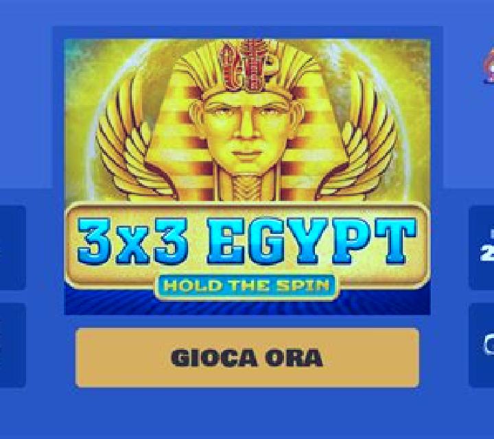 3x3 Egypt: Hold The Spin slot machine