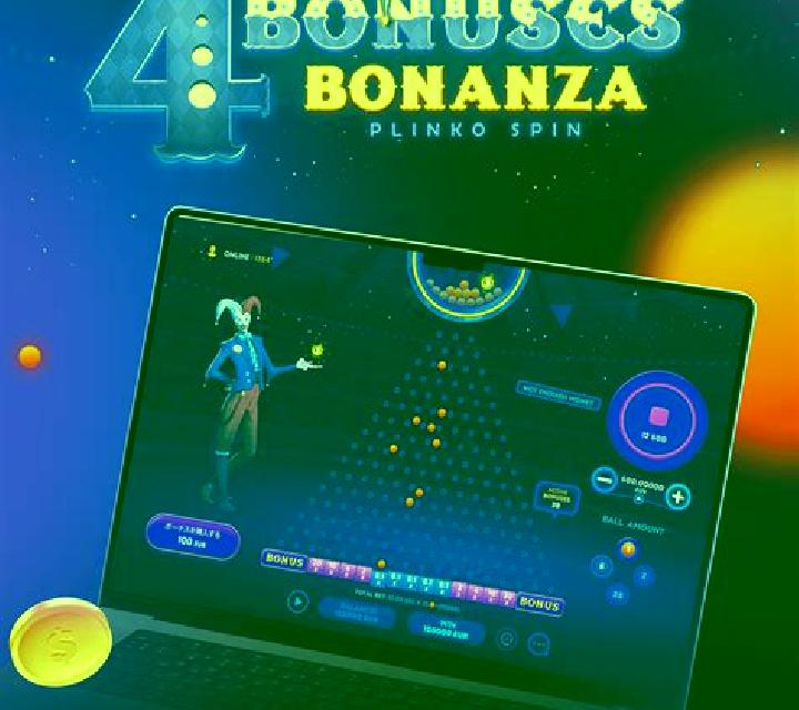 4 Bonuses Bonanza - Plinko Spin slot