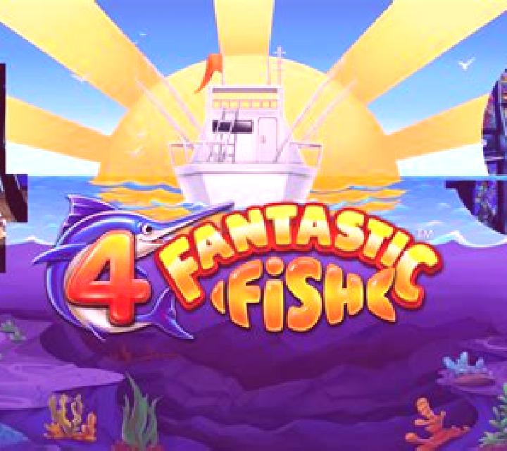 4 Fantastic Fish Puffer Pots slot machine