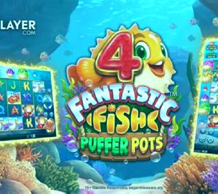 4 Fantastic Fish Puffer Pots slot