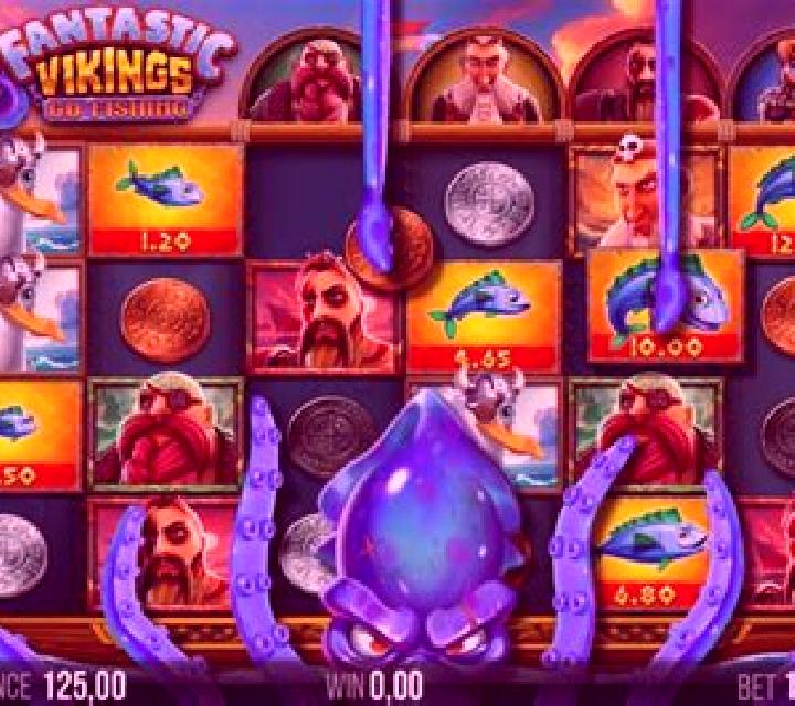 4 Fantastic Vikings Go Fishing online slot