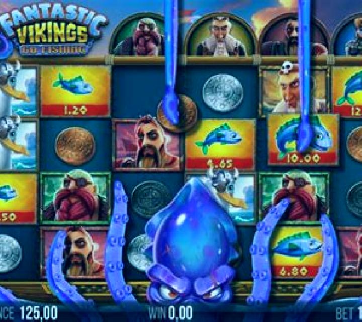 4 Fantastic Vikings Go Fishing slot machine