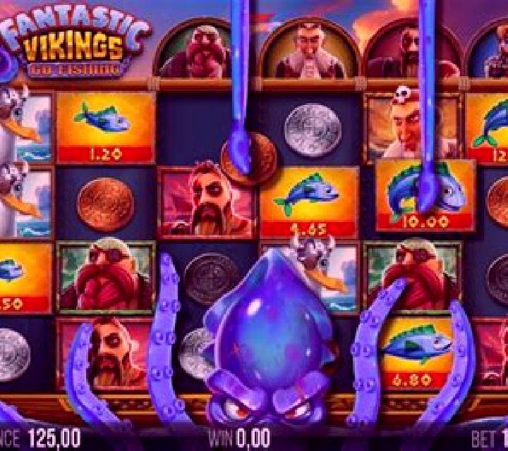 4 Fantastic Vikings Go Ice Fishing online slot
