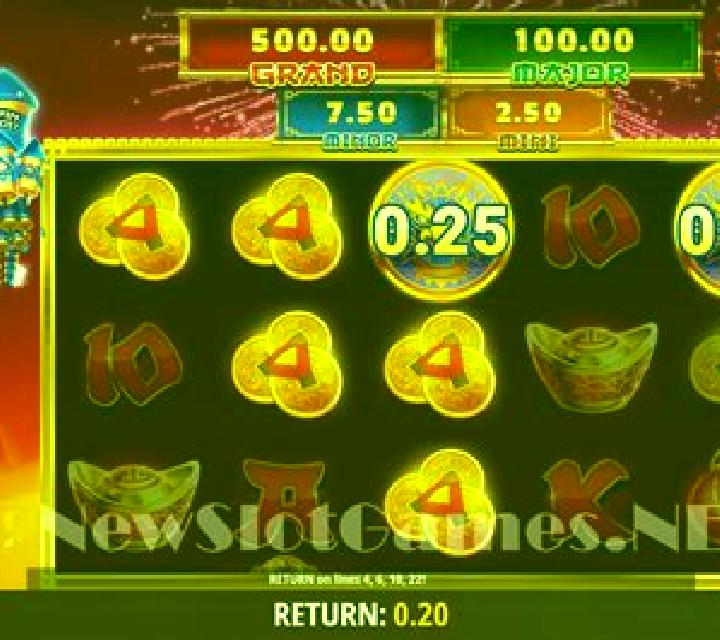 4 Fire Rockets slot machine