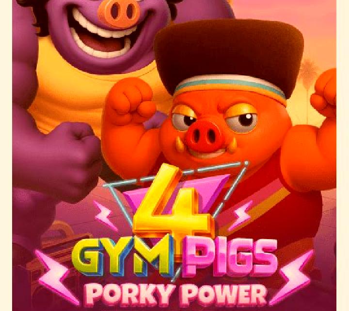 4 Gym Pigs - Porky Power slot game