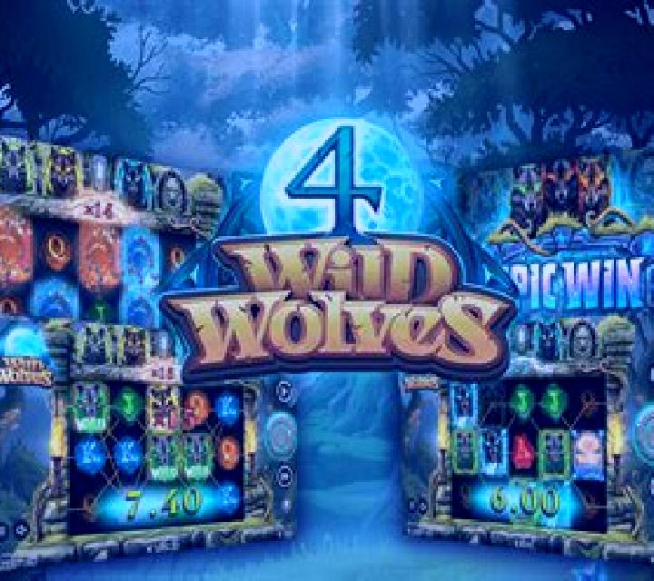 4 Wild Wolves online slot