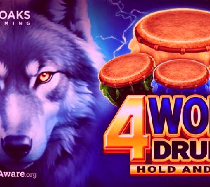 4 Wolf Drums online slot