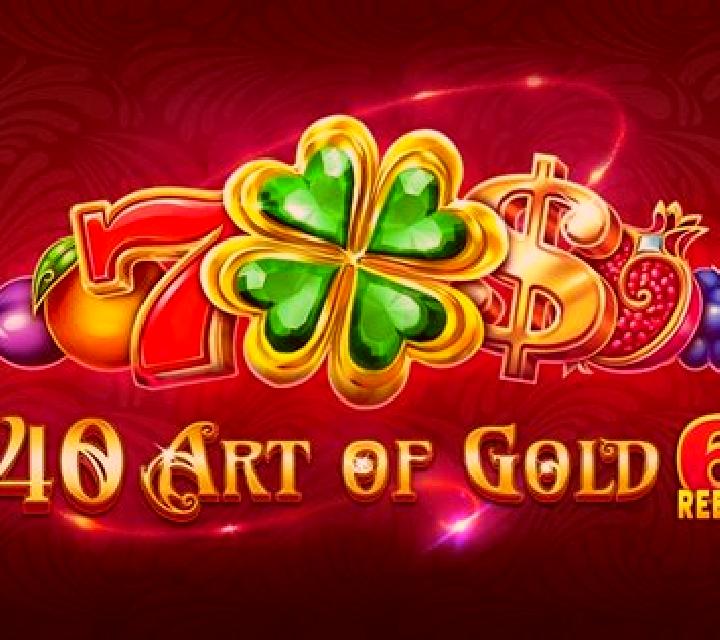 40 Art of Gold 6 Reels online slot