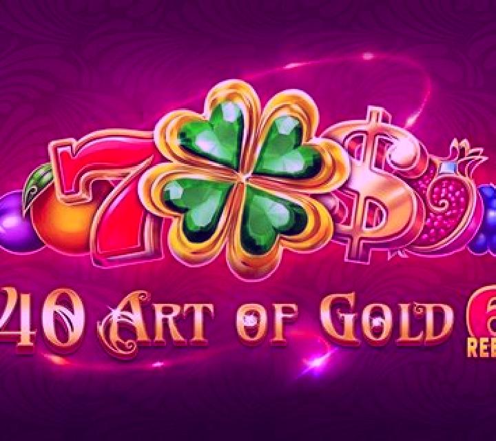 40 Art of Gold 6 Reels slot machine