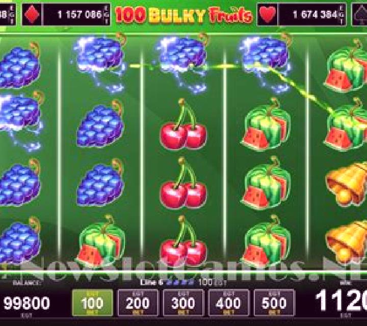 40 Bulky Fruits 6 Reels slot machine